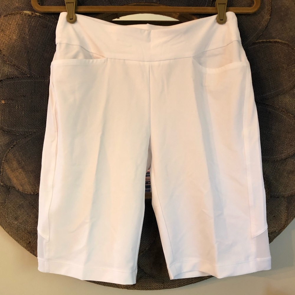 Tail White Classic Golf Pull On Shorts